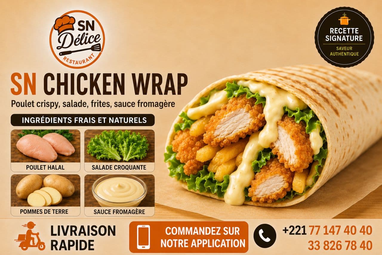 SN Chicken Wrap