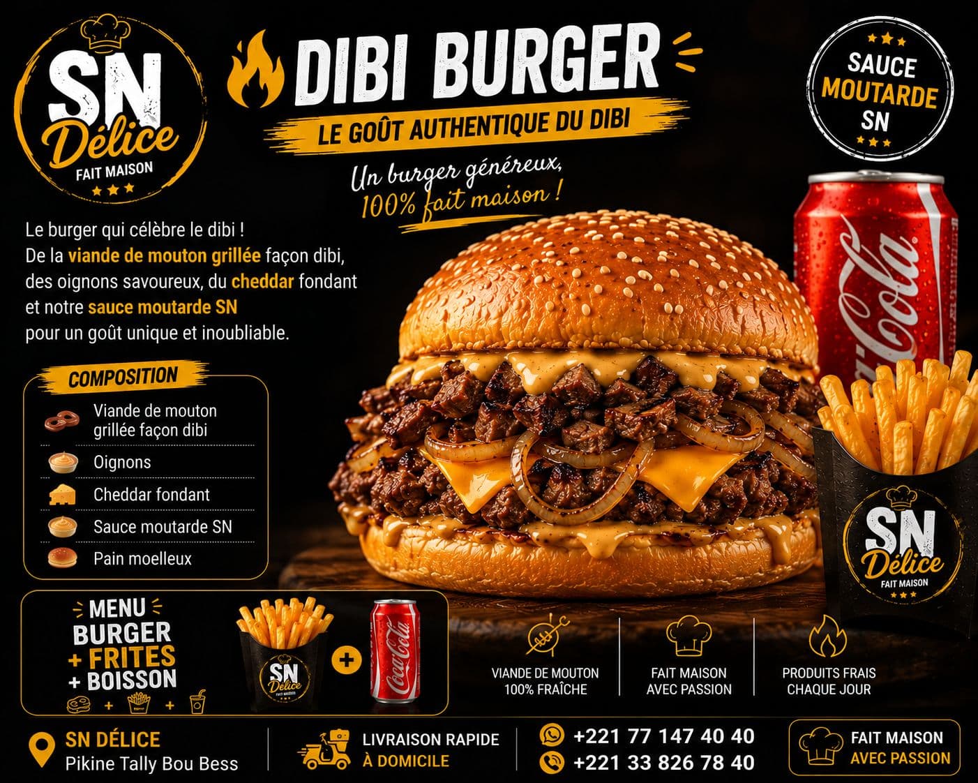 Menu Dibi Burger