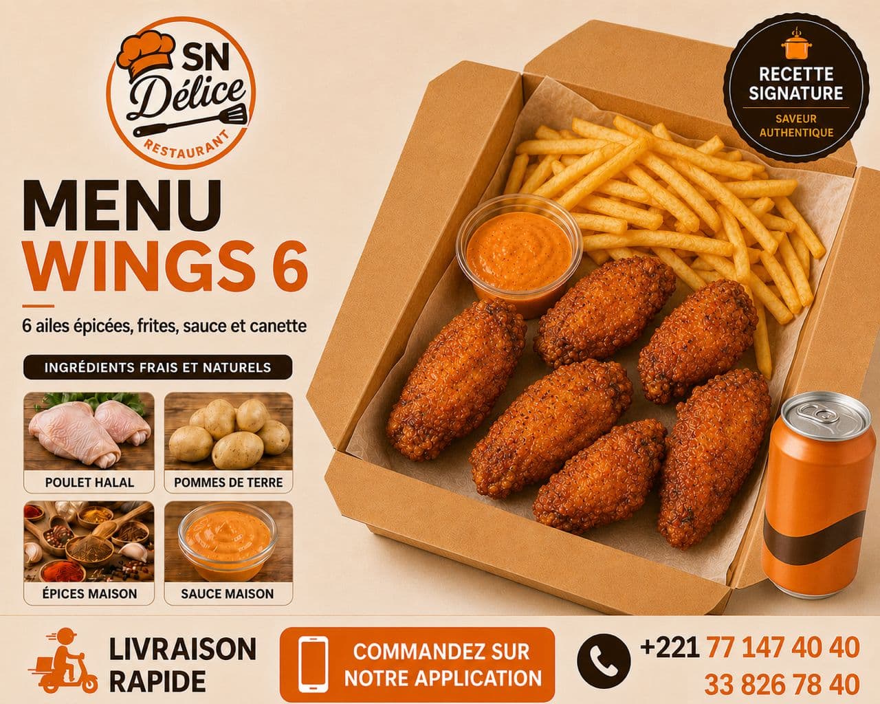 Menu Wings 6
