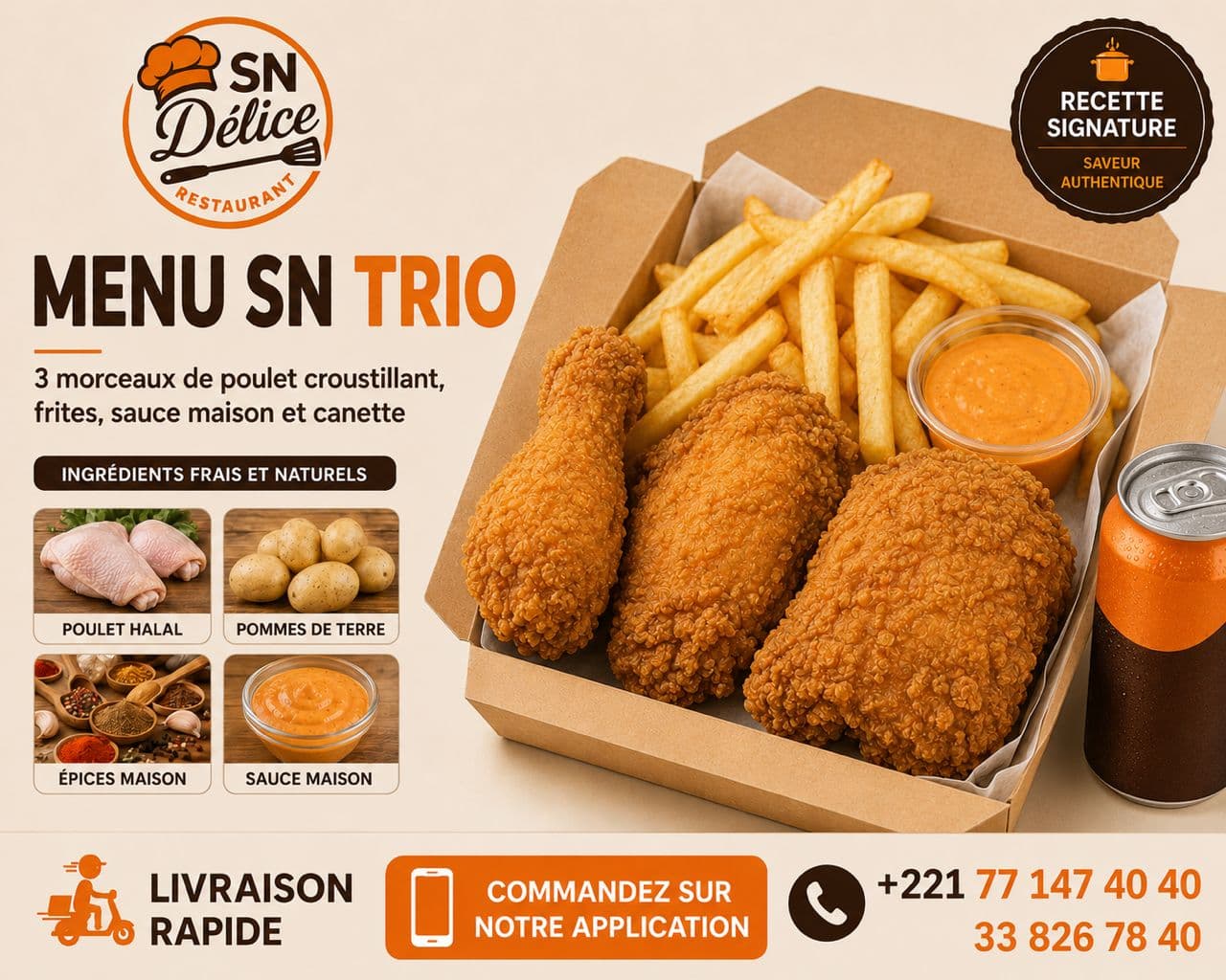 Menu SN Trio