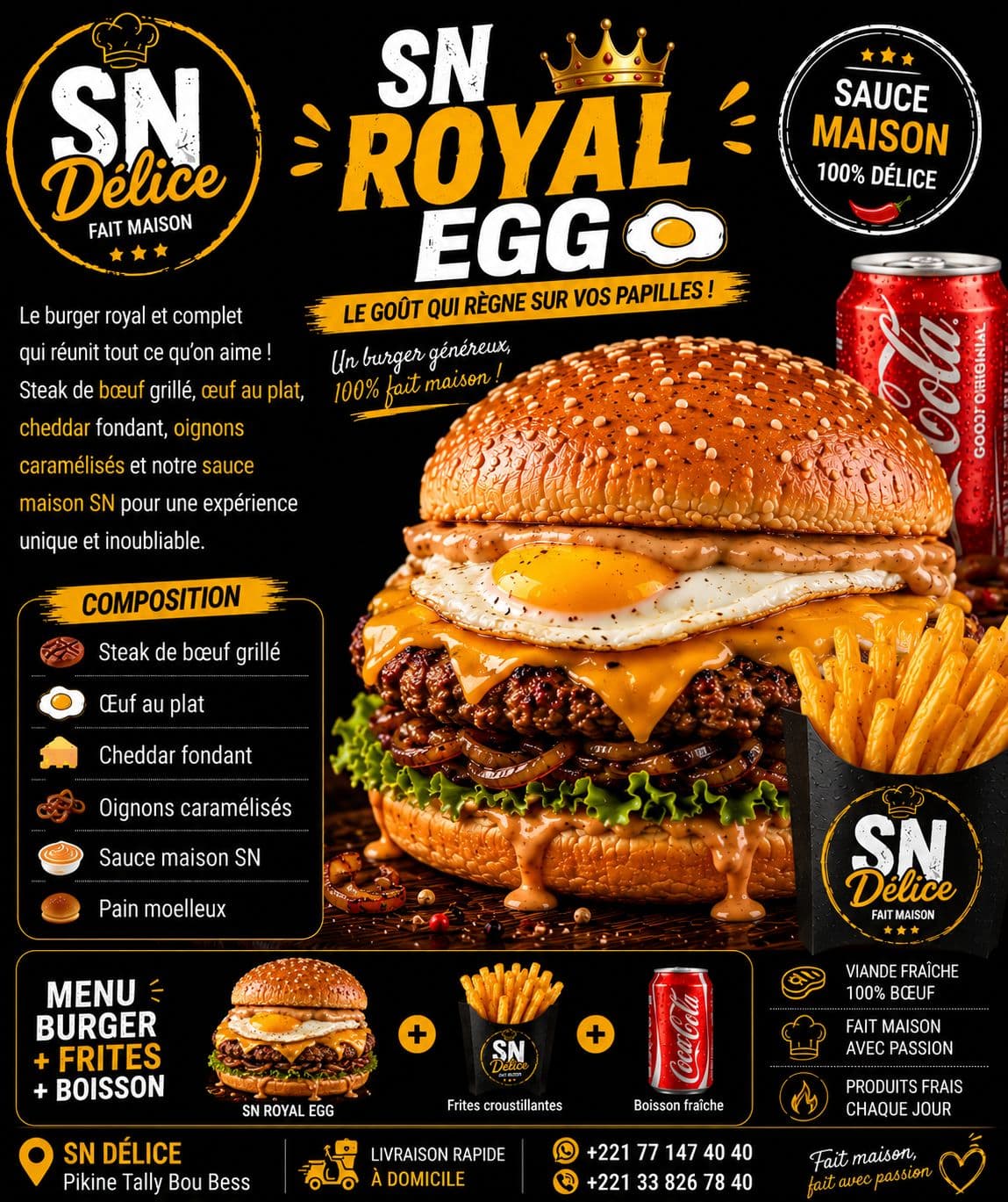 Menu SN Royal Egg