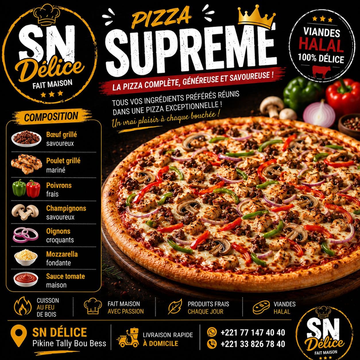 Pizza Suprême